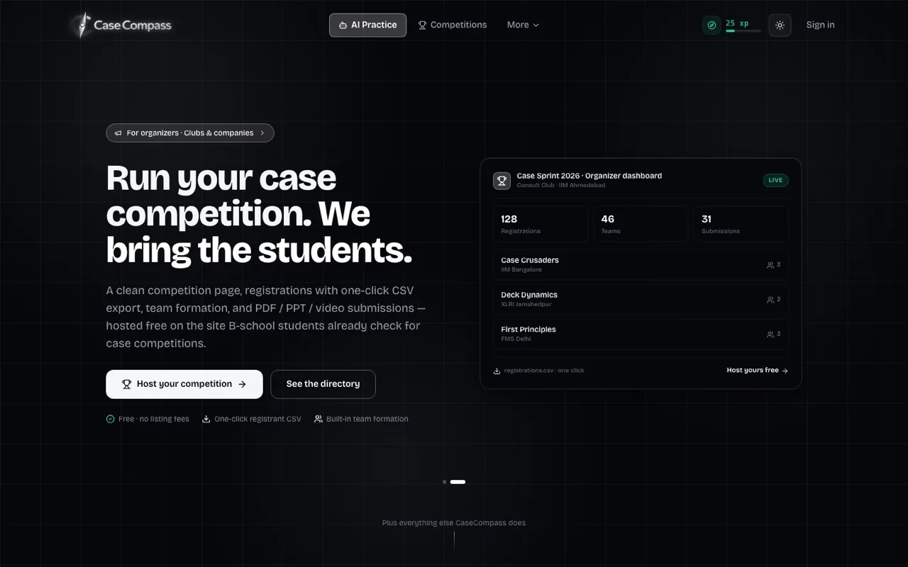 CaseCompass screenshot